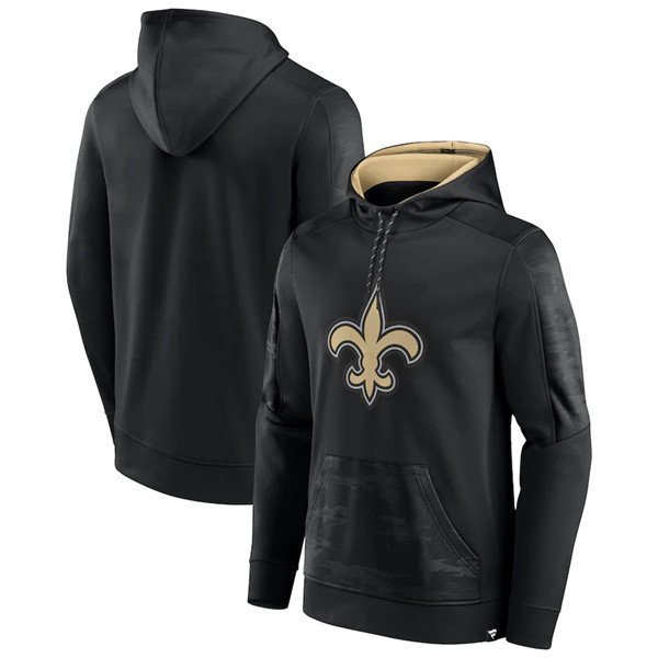 Men's New Orleans Saints Black On The Ball Pullover Hoodie,We sell and wholesale Men's New Orleans Saints Black On The Ball Pullover Hoodie on line form chian!